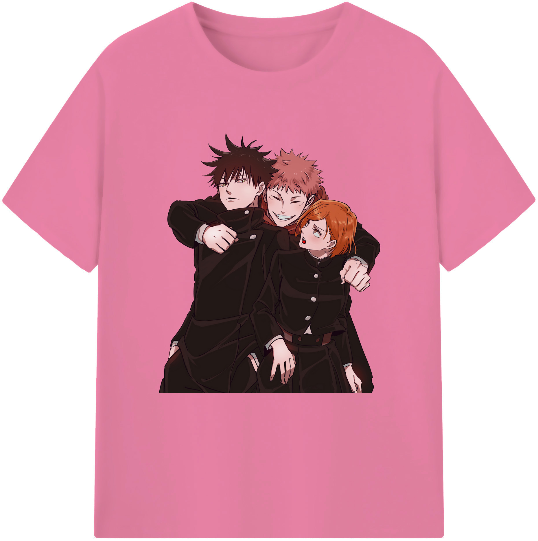 （画像用） 呪術廻戦 Jujutsu Kaisen 綿100％半袖Tシャツ（フロントプリント）